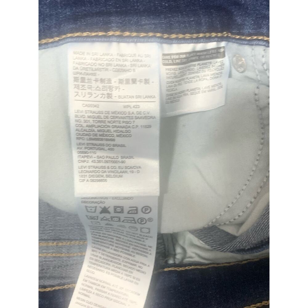 Levi's Boyfriend Stretch Classic Ankle Jeans womens size 31 X‎ 26 - Picture 6 of 9